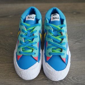 Nike x Sacai x Kaws Blazer Low sneakers Neptune
